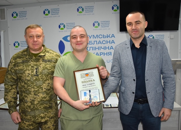 Олексій Романько відзначив медиків, волонтерів та працівників самоврядування прикордоння